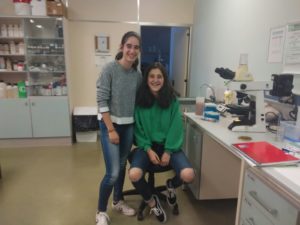 Paula Rodrigo y Leire Ibañez (Corazonistas Vitoria) - A&B Laboratorios